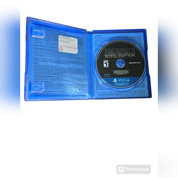 Set of 2 Used PS4 Games. 1 ea Final Fantasy XV Royal Editio The Outer Worlds Ob - Picture 4 of 11